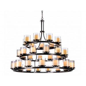 Подвесная люстра Newport Black gold 35015+12+9/C