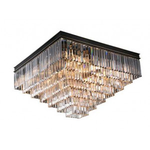Потолочная люстра Newport 31117/PL black+gold