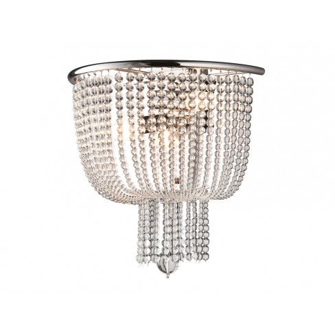 Настенный светильник Newport 3132/A nickel/clear, M0055969